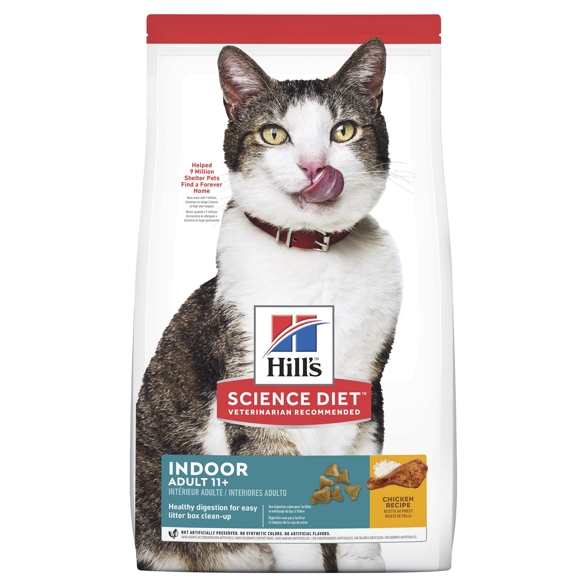 Hill's Science Diet Adult 11+ Indoor Dry Cat Food 3.17kg Discount