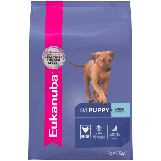 EUKANUBA Dog Puppy Large Breed Discount Animal Supplies